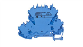 Złączka Szynowa 2-Pietrowa 2,5Mm2 N/N Niebieska 2002-2204 Topjobs