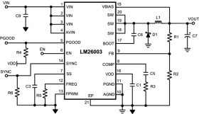 3A Switching Regulator with High Efficiency Sleep Mode