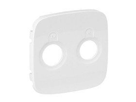 VALENA ALLURE Plakietka biała gniazda zakończeniowego TV rd 754785 LEGRAND