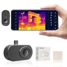 NOYAFA NF-586S Termowizyjna kamera Ulepszony smartfon typu C Imager 256 X192 Rozdzielczość podczerwieni do użytku domowego Budow