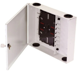 Naścienna światłowodowa szafka rozdzielcza FO 24x SC simplex Alantec