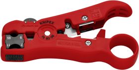 Ściągacz izolacji Knipex KNIPEX - Kabel-Abisolierzange - für Koax- und 16 60 06 SB