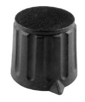 GALKA-ZT28 Gałka potencjometru obrotowego zaciskowa średnica 28 mm (na ośkę 6 mm)