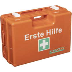 B-SAFETY BR364021 First Aid Case 310x210x130 Orange ONORM Z1020 Compliant