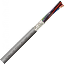 Kabel sterowniczy w ekranie LiHCH 2x1,5 szary 300/300V bezhalogenowy linka Bitner 500m