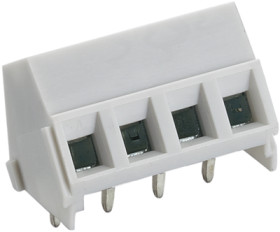 PCB terminal, 3 pole, pitch 5 mm, AWG 24-16, 16 A, screw connection, light gray, 6322 03