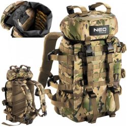 Plecak survivalowy, turystyczny 30L 600D camo NEO 84-325