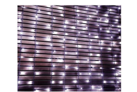 Kurtyna zewnętrzna 300L biały z dodatkowym gniazdem wymienialne sznury 20L 3X2M 38-902