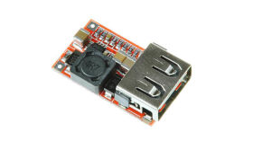 Moduł przetwornicy DC/DC STEP-DOWN MP2315 6-24V na 5V 3.0A USB A