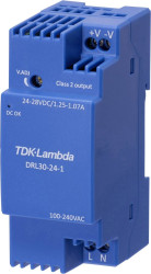 Zasilacz na szynę DIN TDK-Lambda DRL30-12-1 DRL30-12-1 12 V 2.1 A 25.2 W
