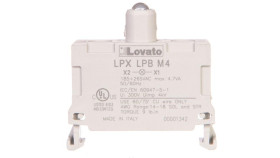 Oprawka Z Led Czerwona 185-265V Ac Lpxlpbm4