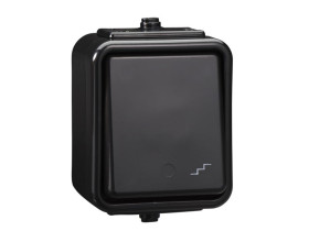 CEDAR Wyłącznik schodowy IP44 czarny WNT600C05 SCHNEIDER ELECTRIC