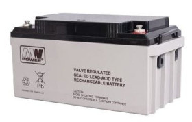 MW 65-12 akumulator żelowy 12V / 65Ah, śruba M6
