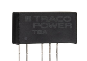 Przetwornica DC-DC, 2W, Uwe 21,6→ 26,4 V DC, Uwy ±5V dc, Iwy ±200mA, TRACOPOWER
