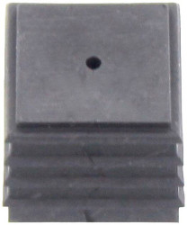 CONTA-CLIP 28695.4 Element uszczelniający KDS-DE 2 BK, (D x S x W) 20.3 x 20.3 x 17.7 mm, termoplastyczny elastomer, 1 s
