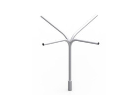 OG wysięgnik lampowy czteroramienny na słup oświetleniowy 54,5 105st 41002402 ELKO-BIS