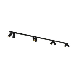 Listwa sufitowa 300cm MONO VIII 2x150 BLACK/GOLD 7698 Nowodvorski Lighting