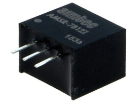 Przetwornica DC/DC 6W IN: 15...34VDC OUT: 12VDC OUT: 500mA AMSR-7812Z