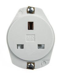 Gniazdo wtykowe Typ G - brytyjski Montaż na panelu MK Electric 13A