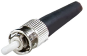 FO plug, ST, multimode, zircon, silver, 1968150000