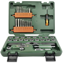 Br&#xFC;der Mannesmann M53230 Threaded Insert Set 8 Sizes 40-Piece