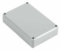 KM-78J Obudowa z tworzywa KM78J wymiary: 120x80x27mm - pełna - hermetyczna - jasna - ABS