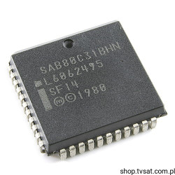 SAB80C31BHN UPC CMOS 8-Bit SMD-PLCC44 INTEL USED