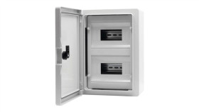 Szafa Z Tworzywa M 300X400x170 Mm Ip65 2 Rzędy 24 Moduły