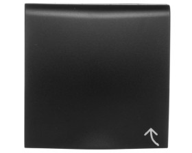 B.Kwadrat/B.3/B.7 Płytka czołowa gniazda z/u z pokrywą antracyt 3965898996