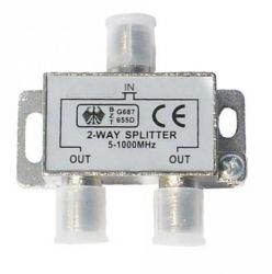 SPLITTER F 2W DO TV-KABLOWEJ