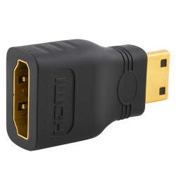 Adapter HDMI na Mini HDMI - wtyki GOLD - FULL HD