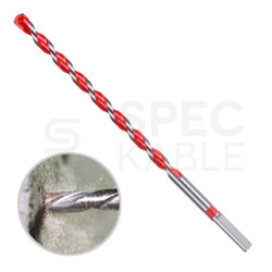 Wiertło do betonu PREMIUM 8x200mm z uchwytem sfazowanym i końcówką TCT MILWAUKEE