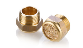 Tłumik hałasu , G 3/8 męskie Gwintowany 3/8 cala Mosiądz, brąz Festo