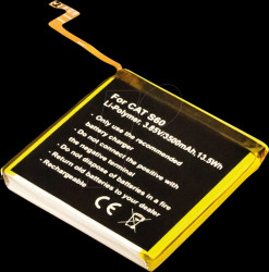 13404 Smartphone battery for CAT devices, Li-Po, 3500 mAh
