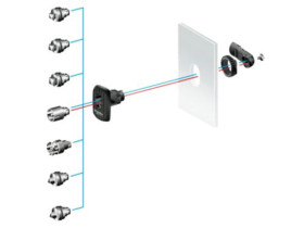 Wkładka trójkątna do zamka 8mm do Spacial 3D NSYAEDLT8S3D SCHNEIDER ELECTRIC