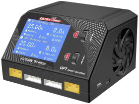 Ładowarka modelarska Ultra Power 10 A LiIon, LiPo, LiFePO, LiHV, NiMH, NiCd, Akumulator kwasowo-ołowiowy