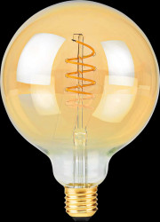 LBDE27G125GD LED filament lamp E27, 3.8 W, 250 lm, 2100 K, dimmable