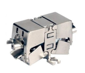 Łącznik modularny RJ45 kat. 6A STP metal