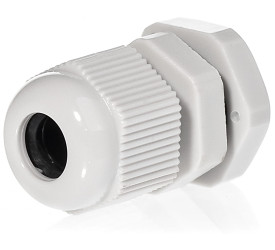 ML146 - dławnica izolacyjna M12×1.25 jasnoszara