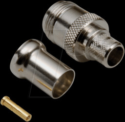 0404064 N-jack, crimp type, RG 213-U, Teflon