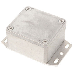 Hammond 1550Z104F Thick Wall Flanged Die Cast Enclosure, 65 x 58 x 35