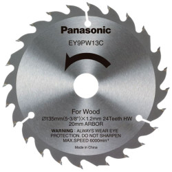Panasonic EY9PW13C32 EY9PW13C32 Wood Cutting TCT Blade 135 x 20mm x 24T