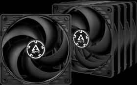 ACFAN00135A Arctic case fan P12 Black, 120 mm, pack of 5