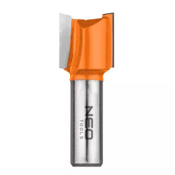 Frez palcowy dwuostrzowy 20 x 19 mm, trzpień 12 mm, TCT – Neo Tools 56-206