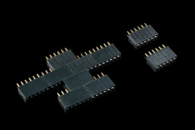 6-Pin Female Headers - 10 Pack