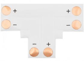 KONEKTOR DO TASM LED TYPU T 8MM 2PIN