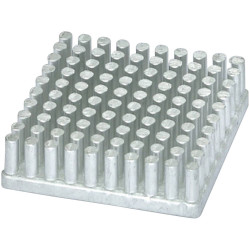 SEPA 111111189 PB25-25-6.5-100-AL-2 Heatsink Aluminium 25x25x6.5mm