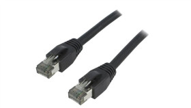Cq8043s Patch Cord S/Ftp Cat 8.1 Linka Cu Lszh Czarny 1,5M 26Awg