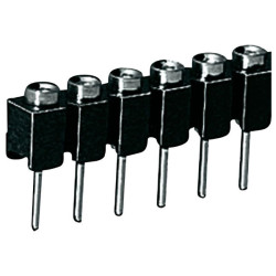 Fischer MK 01 50 Z Precision Contacts Female Header 1x50 Vertical 2.54mm Tin