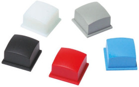 Osłona przycisku, Niebieski, Nakładka